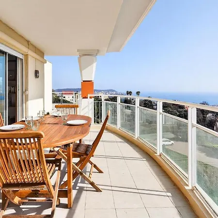 3br Flat With Sea View Balcony - Pool & Parking Apartamento Niza
