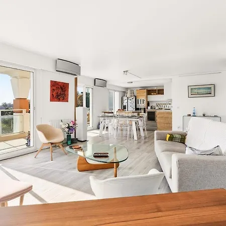 3br Flat With Sea View Balcony - Pool & Parking Apartamento Niza