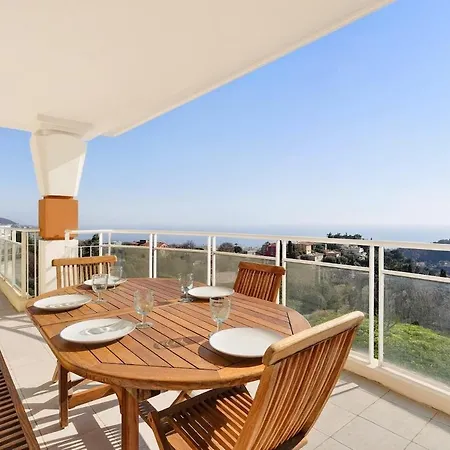 Apartamento 3br Flat With Sea View Balcony - Pool & Parking *