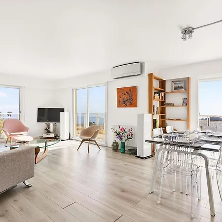 3br Flat With Sea View Balcony - Pool & Parking